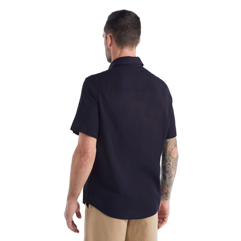 Icebreaker Steveston Kurzarmhemd Herren – Bild 2